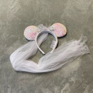 Disney Parks Bride Minnie Mouse Ears